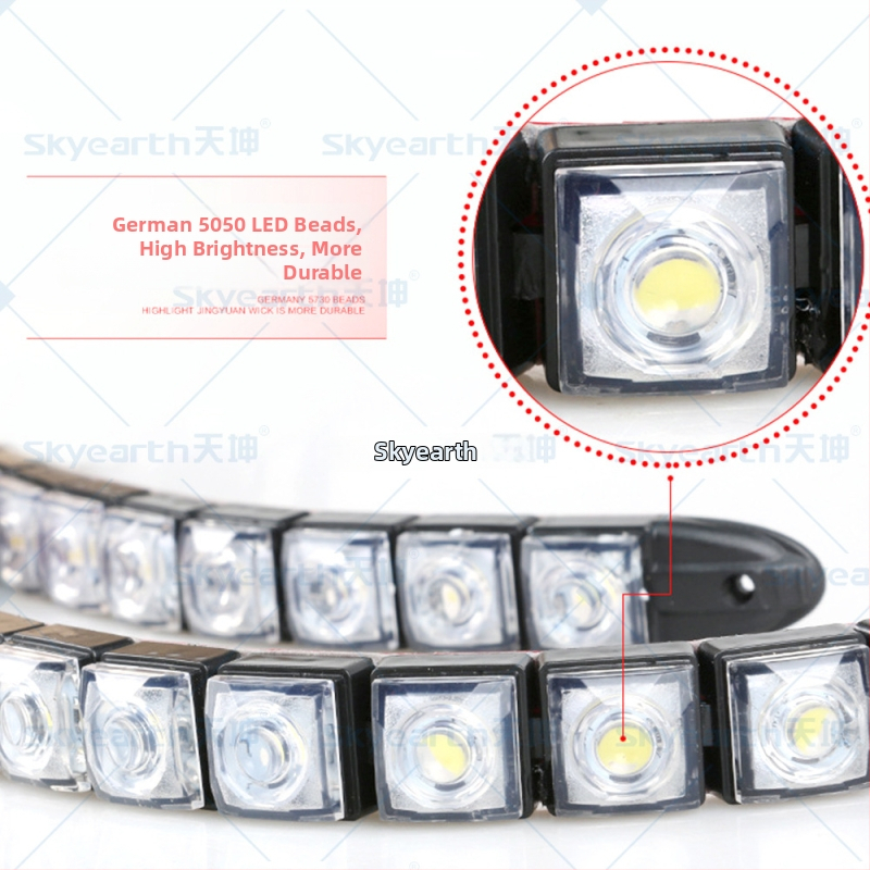 Automobilska LED dnevna svjetla – model zmije, LED, 12V, 40W, plastika
