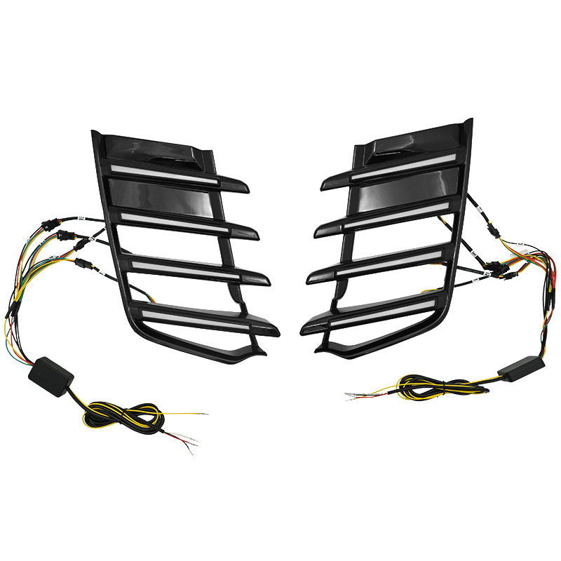Prednji poklopac farova za Toyota Land Cruiser LC300 s LED dnevnim svjetlima i signalizacijom, ABS, 12V, ugrađena instalacija