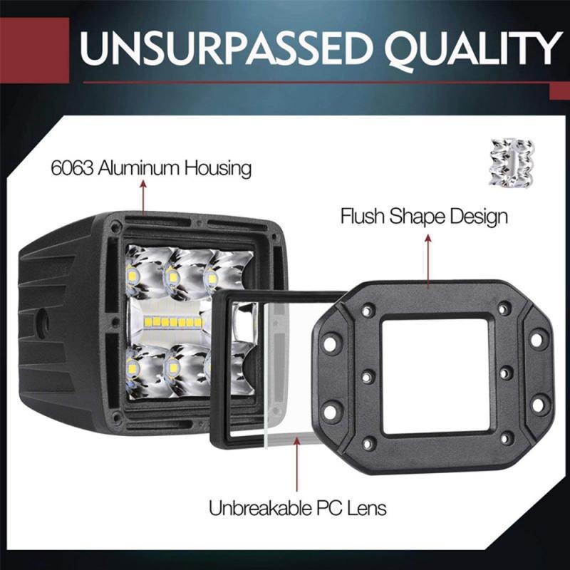 YZ LED radna svjetiljka od aluminijske legure 10-30V 1.32A 3900 lm 3030