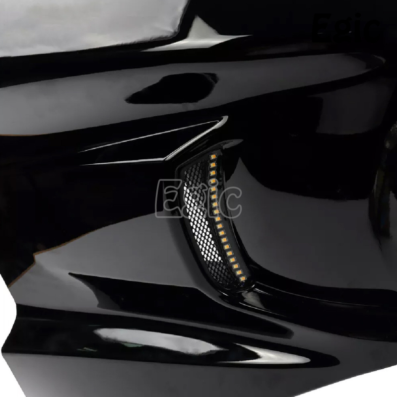 Egic lampă de semnal ventilație pentru Harley Softail Low Rider ST, LED far de zi, model AHL-052, 2022–2024