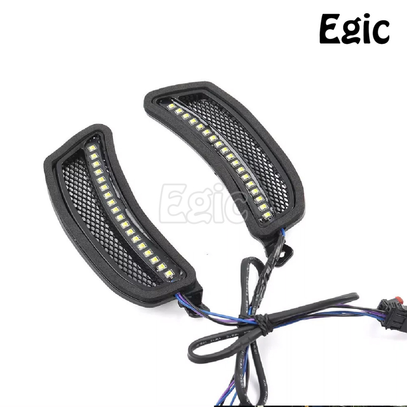 Egic lampă de semnal ventilație pentru Harley Softail Low Rider ST, LED far de zi, model AHL-052, 2022–2024