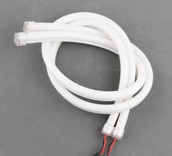 Bandă LED de ghidaj pentru luminile de zi ale mașinii, 5W, 12V, 6000K, durată de viață 50000h