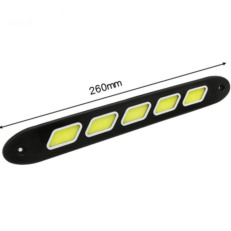 Dijamant tip savitljiva COB mekana ploča dnevna svjetla IP65 vodootporna, 12V, 300 lm, COB LED za automobile i motocikle