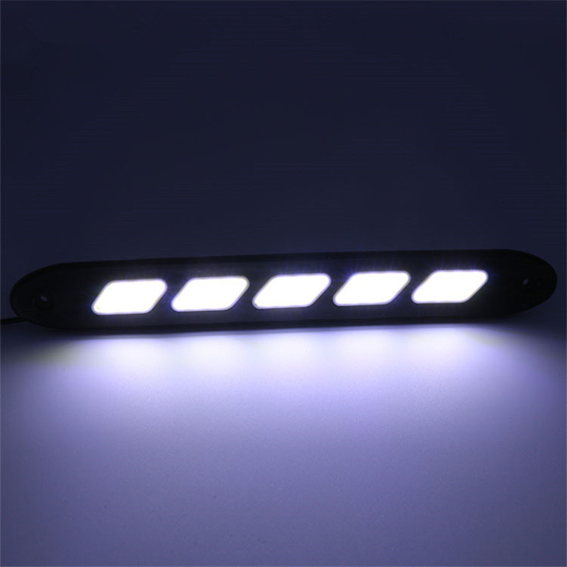 Dijamant tip savitljiva COB mekana ploča dnevna svjetla IP65 vodootporna, 12V, 300 lm, COB LED za automobile i motocikle