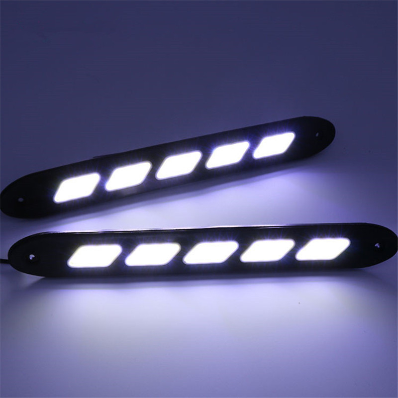 Dijamant tip savitljiva COB mekana ploča dnevna svjetla IP65 vodootporna, 12V, 300 lm, COB LED za automobile i motocikle
