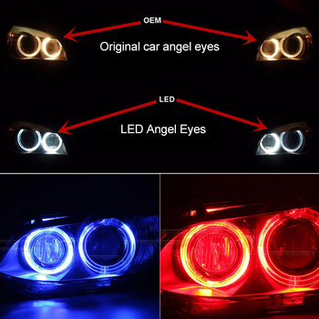 BMW Angel Eye LED svjetlo za maglu za E39 E60 X5 – 5W, 12V, 720lm, Cree LED, trajanje 50 000h