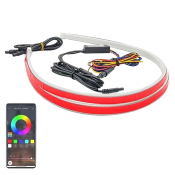 LED dnevne svjetiljke za auto visoke svjetline, IP67, PVC+LED perle, 12V, 5W, LED 2835, Model Bx—cbsmrxd0003