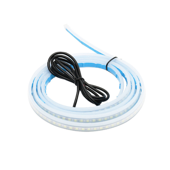 LED dnevna svjetla za poklop motora – univerzalna, silikon+LED, 12V, 6W, 0.3A