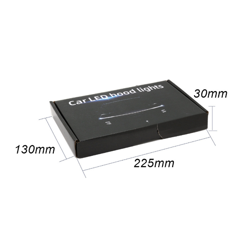 LED dnevna svjetla za poklop motora – univerzalna, silikon+LED, 12V, 6W, 0.3A