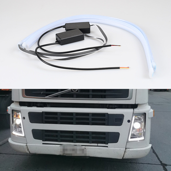 Bandă LED 24V pentru lumina de zi și semnalizare, cu ghid de lumină ultra-subțire, IP65, PVC