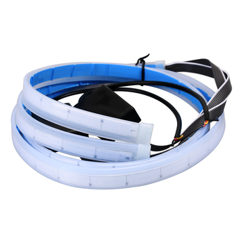 Bandă LED 24V pentru lumina de zi și semnalizare, cu ghid de lumină ultra-subțire, IP65, PVC