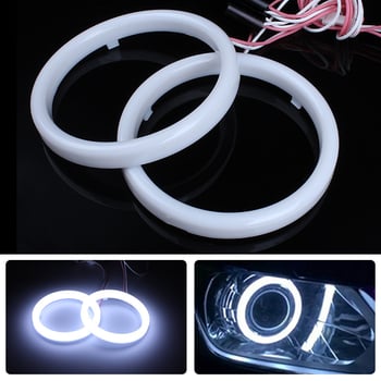 LED anđelske oči za automobile i motocikle, DRL dnevno svjetlo, model 90MM, 10W, 9-30V, IP68