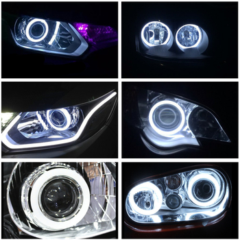 LED anđelske oči za automobile i motocikle, DRL dnevno svjetlo, model 90MM, 10W, 9-30V, IP68