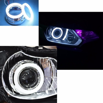 LED anđelske oči za automobile i motocikle, DRL dnevno svjetlo, model 90MM, 10W, 9-30V, IP68