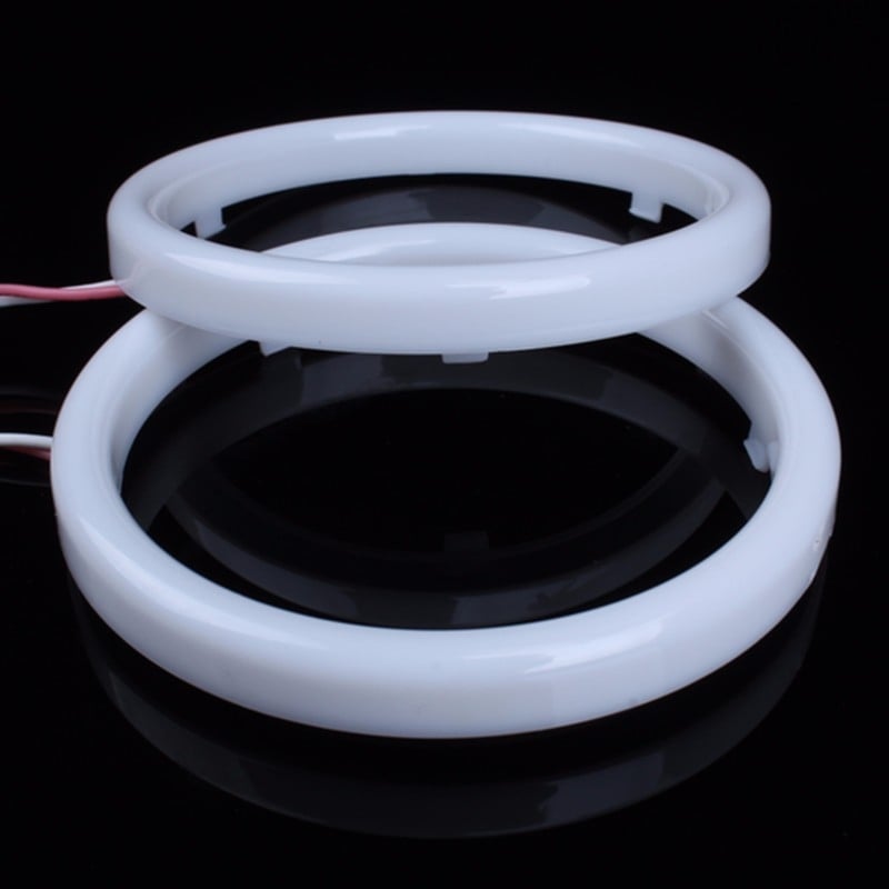 LED anđelske oči za automobile i motocikle, DRL dnevno svjetlo, model 90MM, 10W, 9-30V, IP68