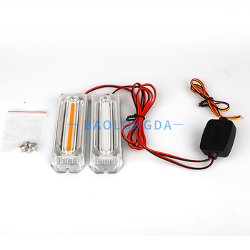 Automobilsko LED upozoravajuće svjetlo, aluminijsko kućište, 12W pri 12V, model One-to-Two, prilagodljiva obrada