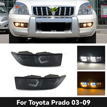 Toyota Prado 03-09 DRL dienas gaismas, 12V, 12W, 5000 lm, kalpošanas laiks 50 000 h