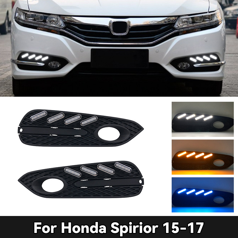 COB LED dnevna svjetla za Honda Spirior 2015–2017, 12V, IP67, 90 lm/W, 1W po lampi