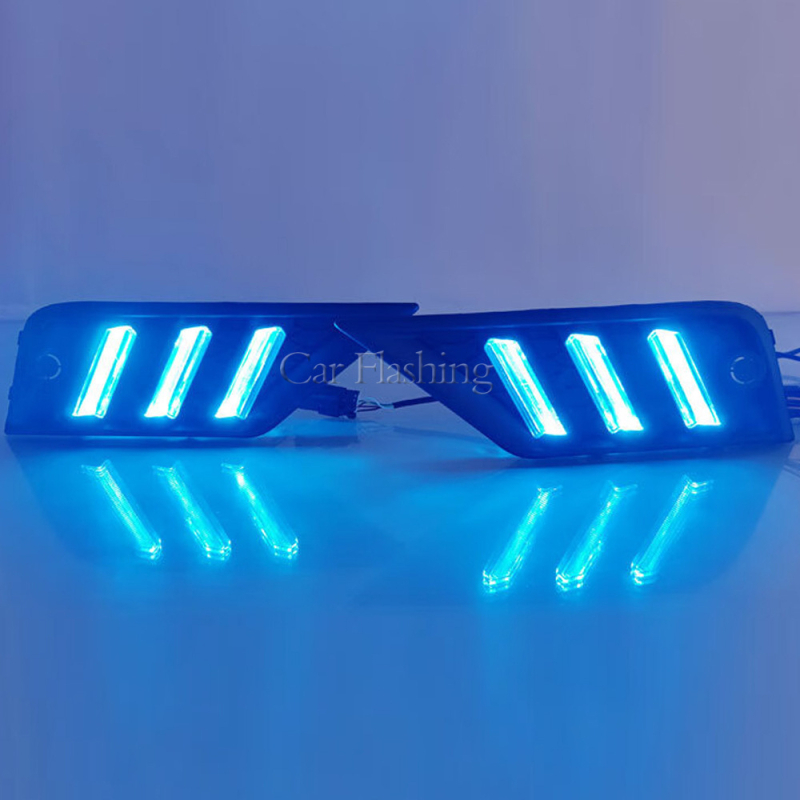 LED dnevna svjetla za Volkswagen Tiguan L (2017–2021) s pokazivačima smjera u stilu tekuće vode