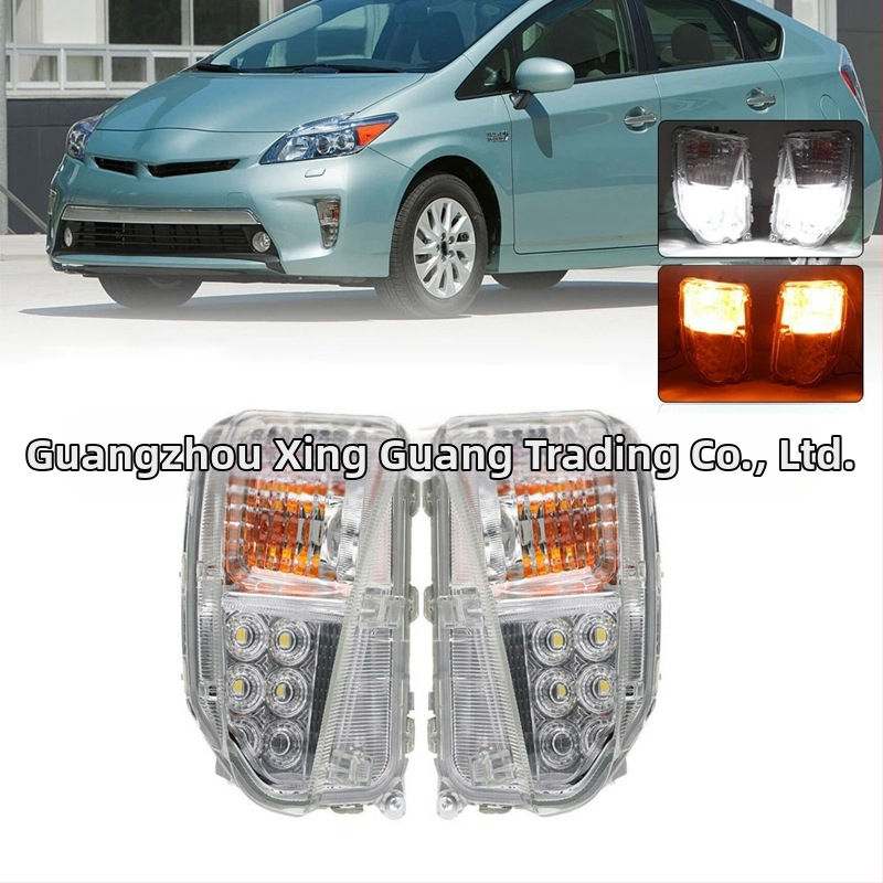 LED dnevna svjetla za Toyota Prius 2012–2015 s integriranim svjetlima za maglu