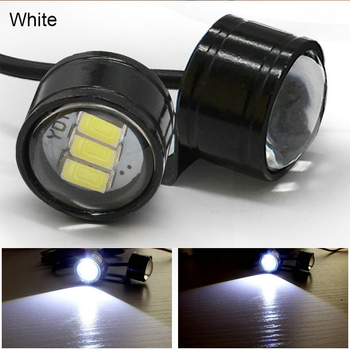 Motociklistička LED svjetla Eagle Eye s ogledalom, prednja svjetla, komplet od 3 svjetla, IP68, 12V
