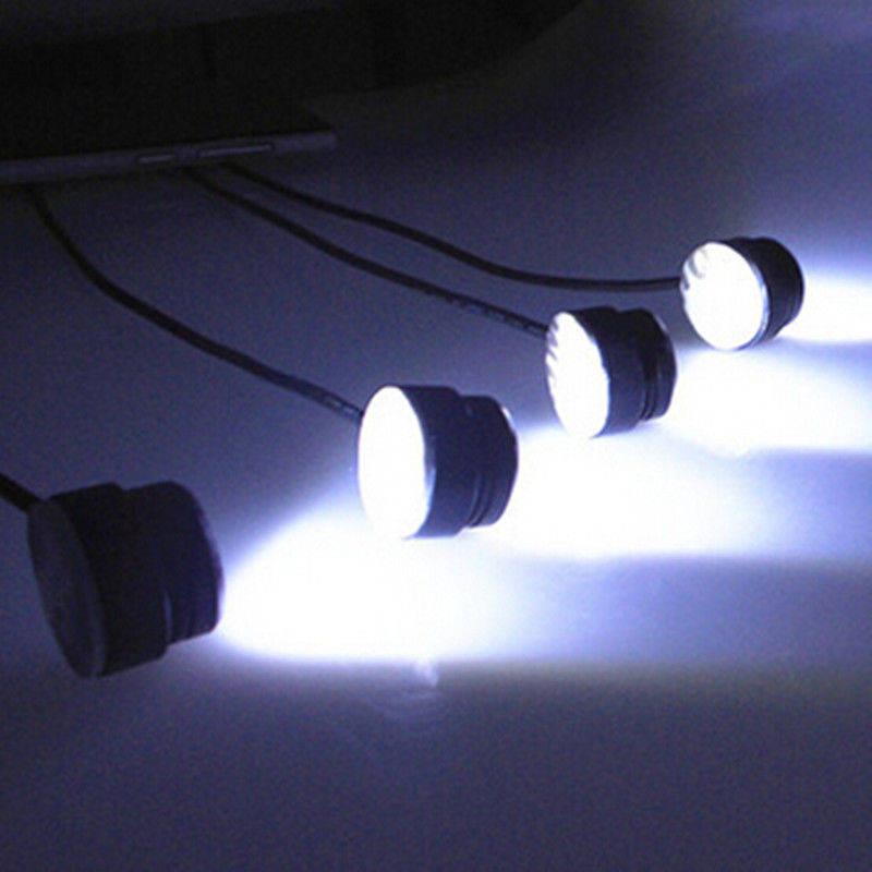 Automobilska LED svjetla Eagle Eye (4×1.5W) s bežičnim daljinskim upravljačem – 600lm, 12V, aluminijsko kućište, vijek trajanja 50.000 h