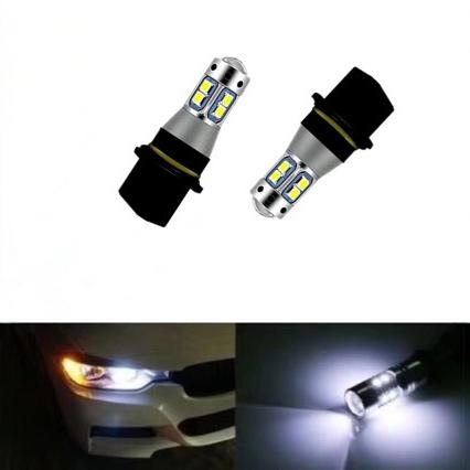 LED dnevna svjetla za automobil PSX26W P13W 3030 10SMD leća prednja svjetla za maglu