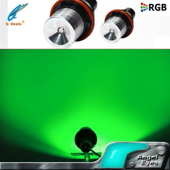 Lampa LED Angel Eye pentru BMW, 5W RGB cu telecomandă IR, BD-LM-E39RGBIR, compatibilă cu E39, E60, E87, E61, E63