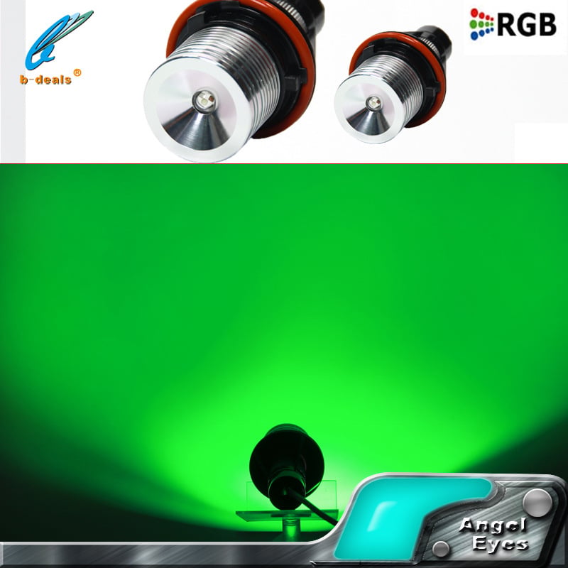 Lampa LED Angel Eye pentru BMW, 5W RGB cu telecomandă IR, BD-LM-E39RGBIR, compatibilă cu E39, E60, E87, E61, E63