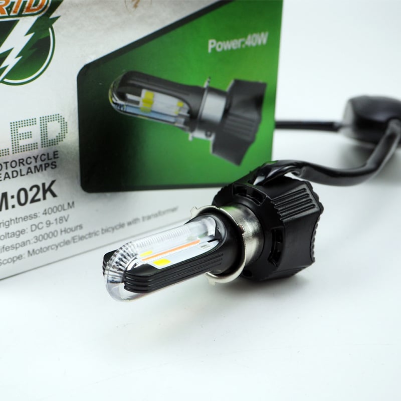 Far LED RTD pentru motociclete și vehicule electrice, 40W, 9-18V, 4000LM, model M02K