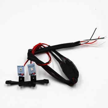 Lentilă de far H1, ochi de diavol COB, 3000lm, 12V, 35W, model în formă de T, compatibil universal, 360°