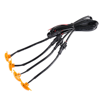 Lampă LED pentru grila frontală off-road, corp din plastic, 12V, 1W, compatibil universal