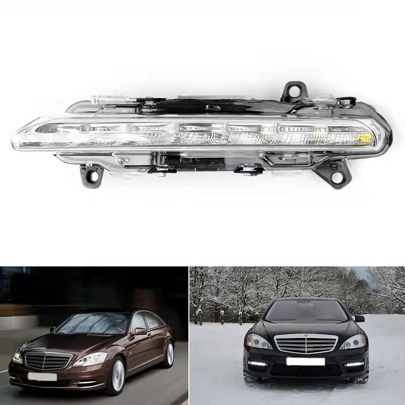 Lumini LED de zi pentru Mercedes-Benz S-Class și R-Class (W221, W251) - A2218201756/A2218201856, 5000 lm