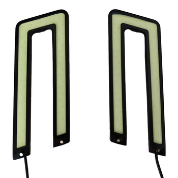 Lumină LED COB în formă de U pentru farul de zi al mașinii - 5W, 12V, 300LM, durată de viață 50.000 h