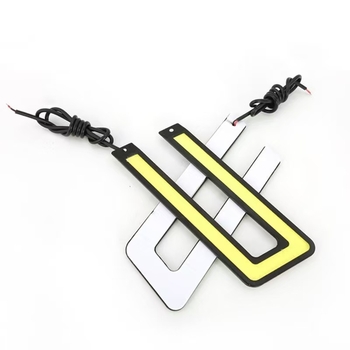 Lumină LED COB în formă de U pentru farul de zi al mașinii - 5W, 12V, 300LM, durată de viață 50.000 h