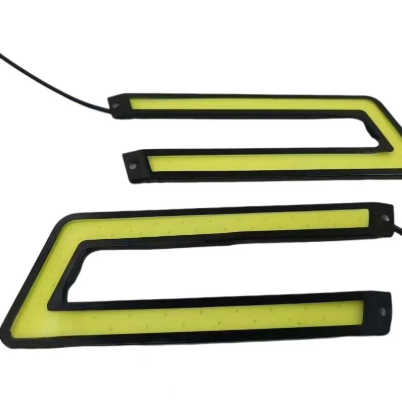 Lumină LED COB în formă de U pentru farul de zi al mașinii - 5W, 12V, 300LM, durată de viață 50.000 h