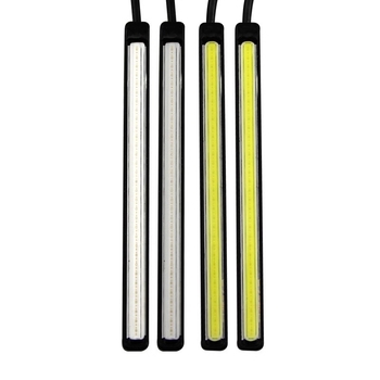 COB lumină de zi pentru mașini, LED 5W, aliaj de aluminiu, rezistentă la apă, 12V universal, model cob-c1