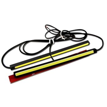 COB lumină de zi pentru mașini, LED 5W, aliaj de aluminiu, rezistentă la apă, 12V universal, model cob-c1