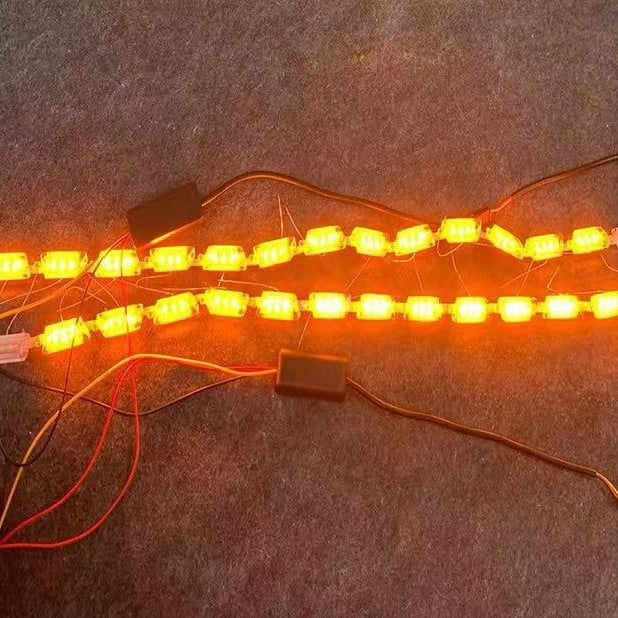 Bandă LED DRL Tear Eye – 8W, 12-24V, 250 lm, Model: Tear Eye lamp