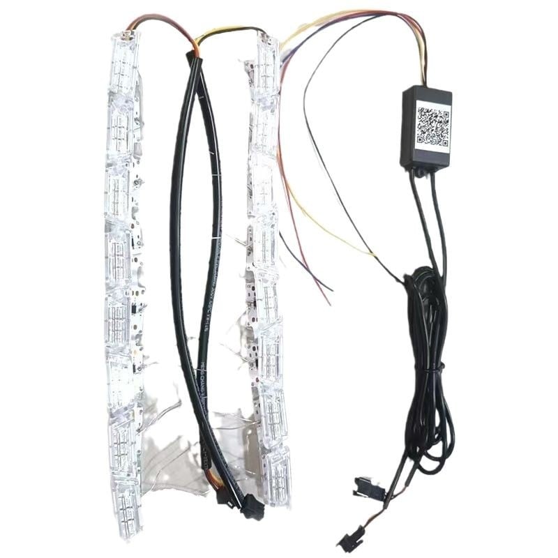 Bandă LED DRL Tear Eye – 8W, 12-24V, 250 lm, Model: Tear Eye lamp