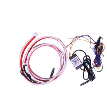 Dekorativna LED svjetla za poklopac automobila s dinamičkom tekućom atmosferom, 12V, IP67, 8W, 3000 lm, LED 2835