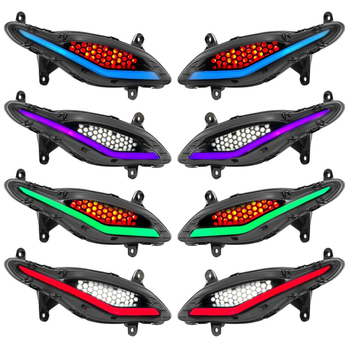 LED prednje svjetlo za Yamaha SRL115-FI, HP-D168, 12V, ABS kućište