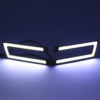 Lampa DRL LED COB în formă de U, 5W, 12V, 560 lm, IP65, carcasă din aluminiu