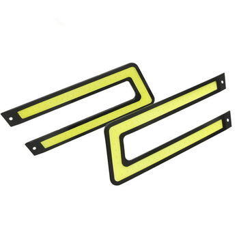 Lampa DRL LED COB în formă de U, 5W, 12V, 560 lm, IP65, carcasă din aluminiu