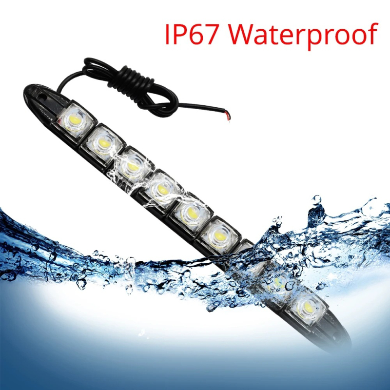 Lumină LED de zi în formă de șarpe pentru mașină – 12V, 4W, 900lm, 50.000h