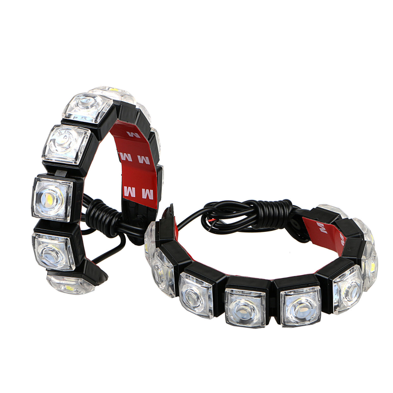 Lumină LED de zi în formă de șarpe pentru mașină – 12V, 4W, 900lm, 50.000h
