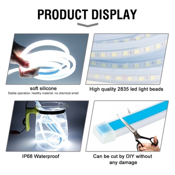 LED trak za kapu automobila s RGB ambijentalnim osvjetljenjem, model Cover Light, 12V, 5W, silikon, prilagodljivo