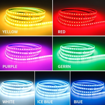 LED trak za kapu automobila s RGB ambijentalnim osvjetljenjem, model Cover Light, 12V, 5W, silikon, prilagodljivo