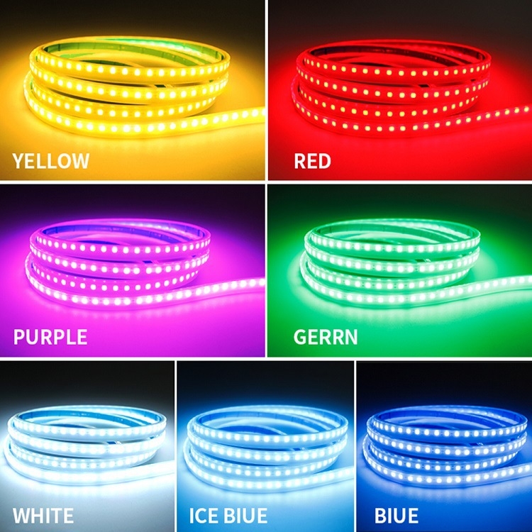 LED trak za kapu automobila s RGB ambijentalnim osvjetljenjem, model Cover Light, 12V, 5W, silikon, prilagodljivo