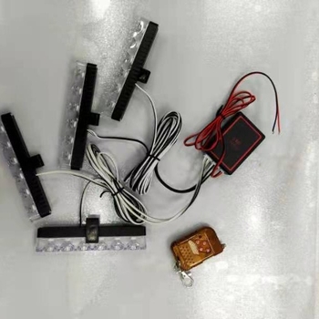 12V LED dnevna svjetla za automobil, 12 LED, 24W, PC kućište